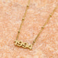 Ketting jaartal 1994 goudkleurig