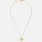 ketting strikje met steen