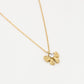 ketting strikje met steen