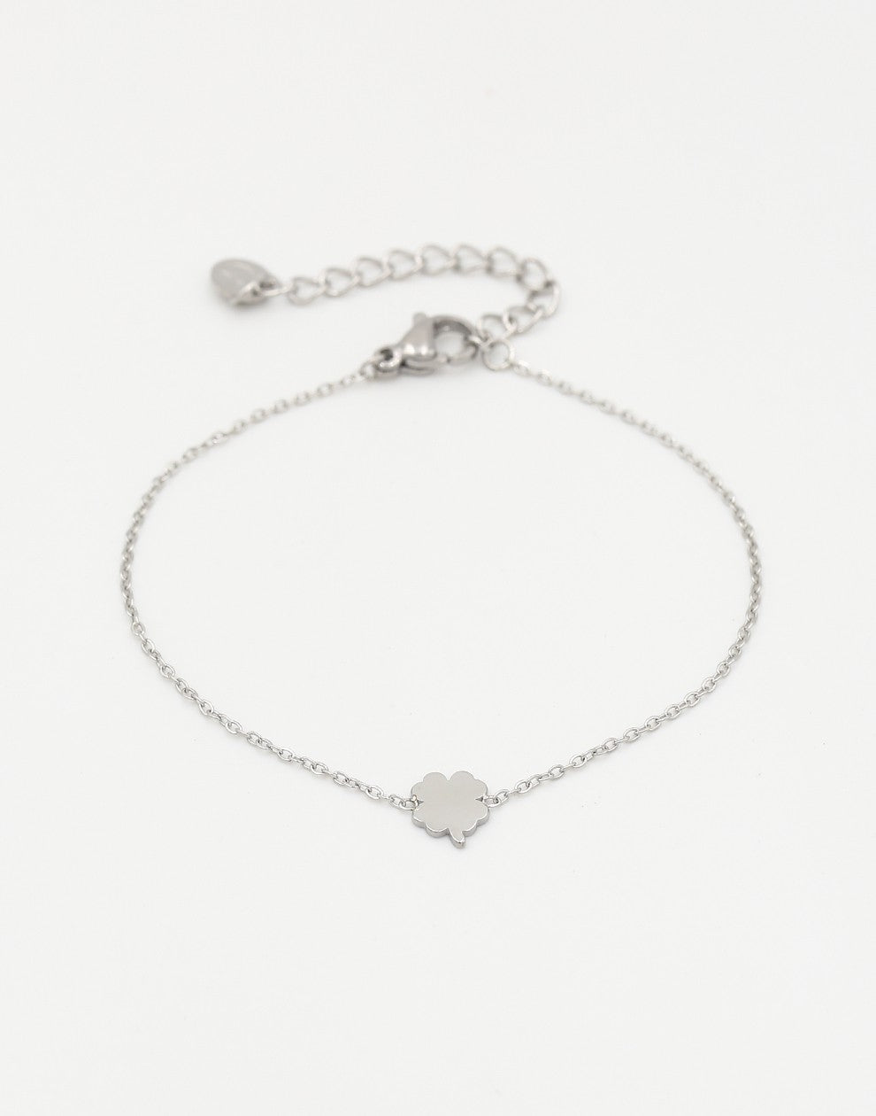 armband kleine klaver zilverkleurig