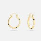Vintage hoops zwart wit