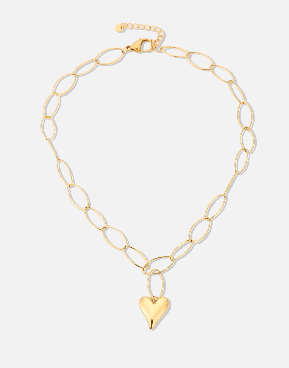 schakelketting vintage hart