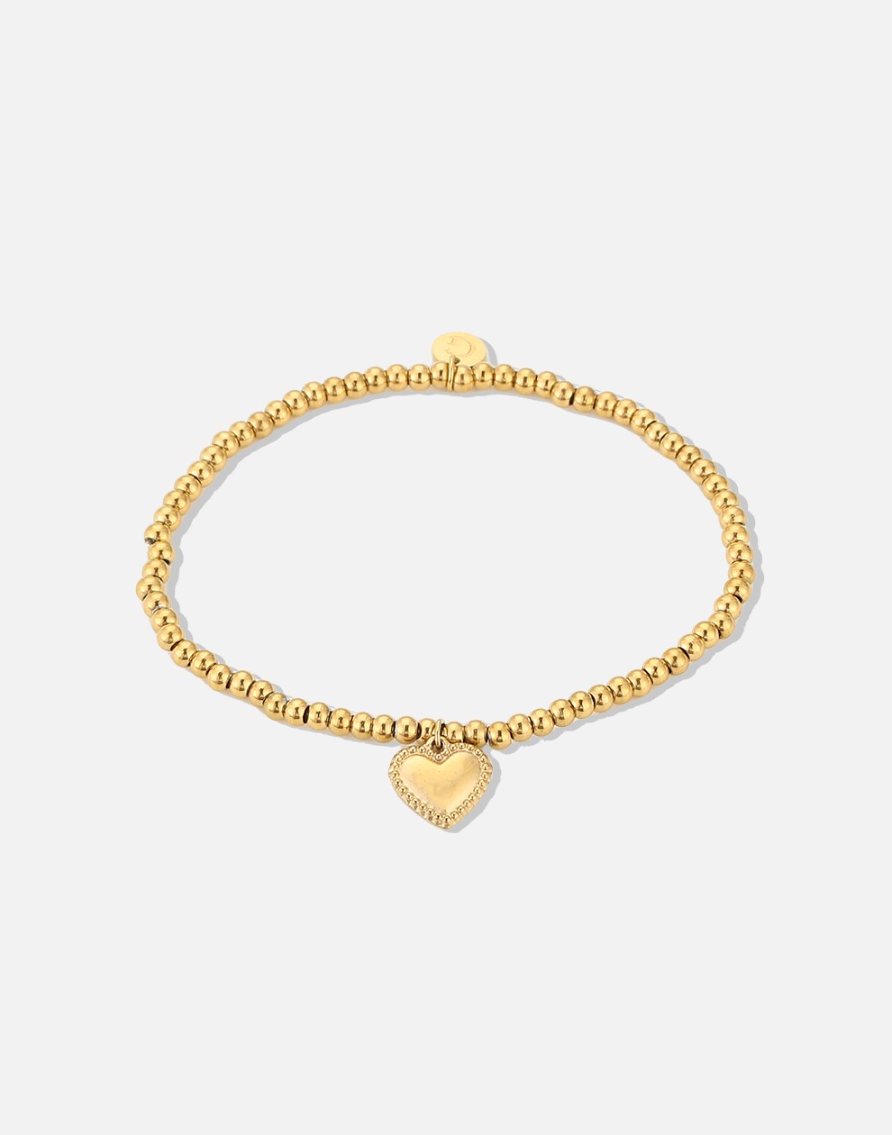 stretch armband met hartje