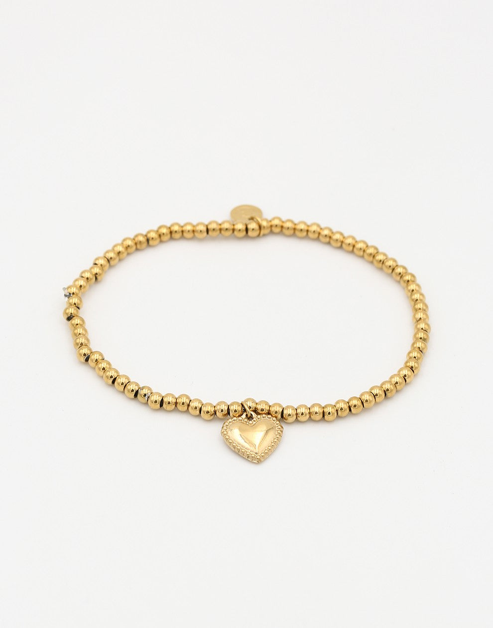 stretch armband met hartje
