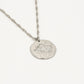 Sterrenbeeld zodiac ketting stier zilverkleurig