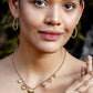 Bedel ketting vintage hartjes