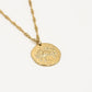 Sterrenbeeld zodiac ketting kreeft goudkleurig