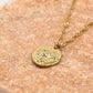 Sterrenbeeld zodiac ketting kreeft goudkleurig