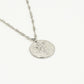 Sterrenbeeld zodiac ketting maagd zilverkleurig