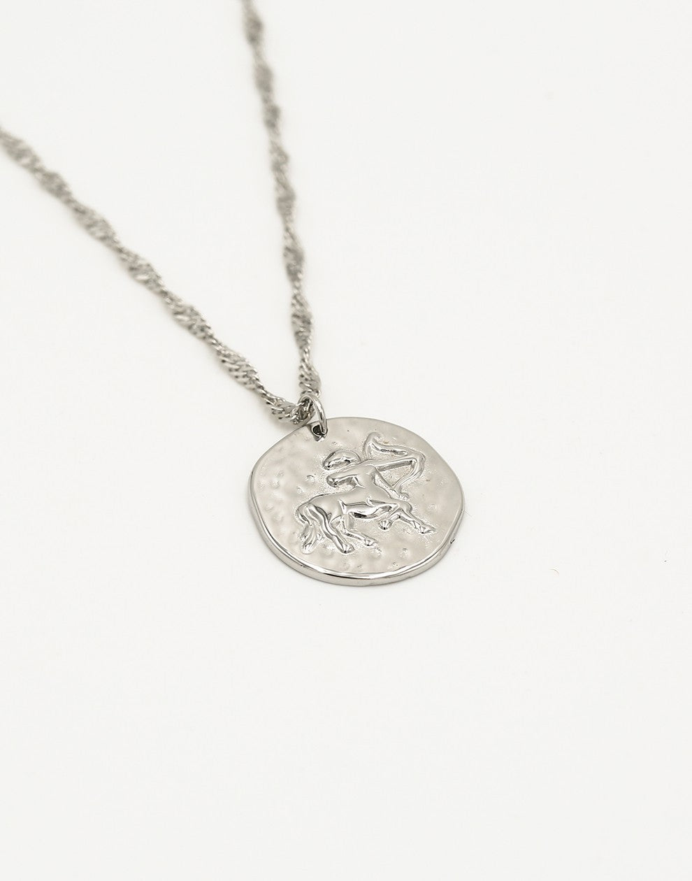 Sterrenbeeld zodiac ketting boogschutter zilverkleurig