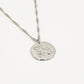 Sterrenbeeld zodiac ketting steenbok zilverkleurig