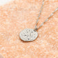 Sterrenbeeld zodiac ketting steenbok zilverkleurig
