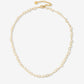 minimalistische hartjes ketting goudkleurig