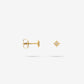 Studs morningstar gold steentjes