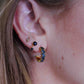 zirkonia hoops zwart