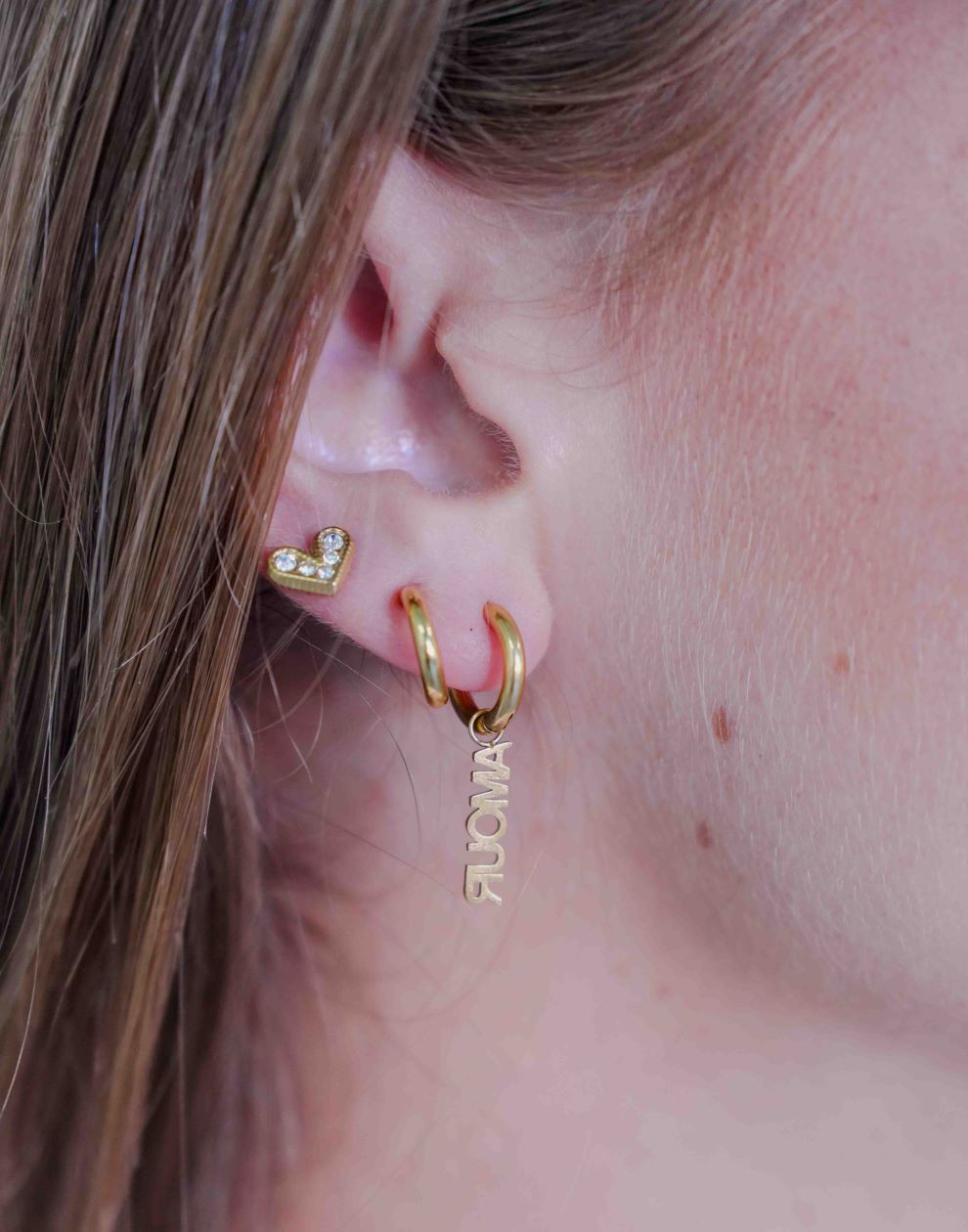 Studs speels hartje steentjes