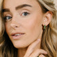 Zirkonia hoops groen