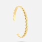 bangle hartjes motief goudkleurig