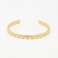 bangle hartjes motief goudkleurig