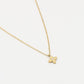 Ketting klaver met steentje