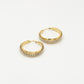 thick hoop met strass
