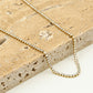 Tennis ketting transparante stenen