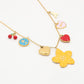 Bedelketting kleuren bedels