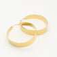 chunky hoops xl goudkleurig
