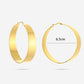 chunky hoops xl goudkleurig