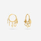 oorringen lucky charms goudkleurig