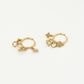oorringen lucky charms goudkleurig