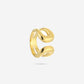 Chunky ring bold goudkleurig