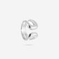 Chunky ring bold zilverkleurig