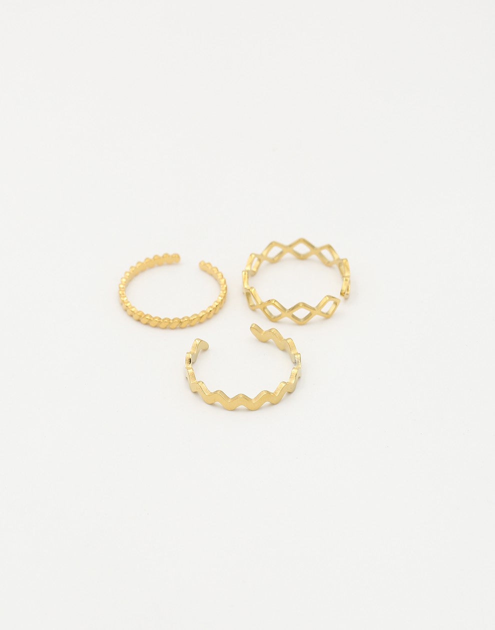 Ringenset bestseller goudkleurig