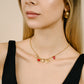 Ketting hartjes bedels