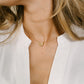 ketting strikje goudkleurig