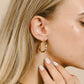 Vintage hoops zwart wit
