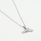 Gun necklace zilverkleurig