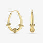 bali hoops chains goudkleurig