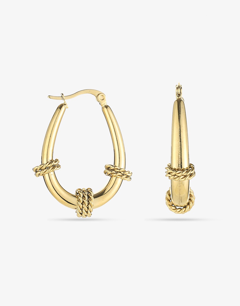 bali hoops chains goudkleurig