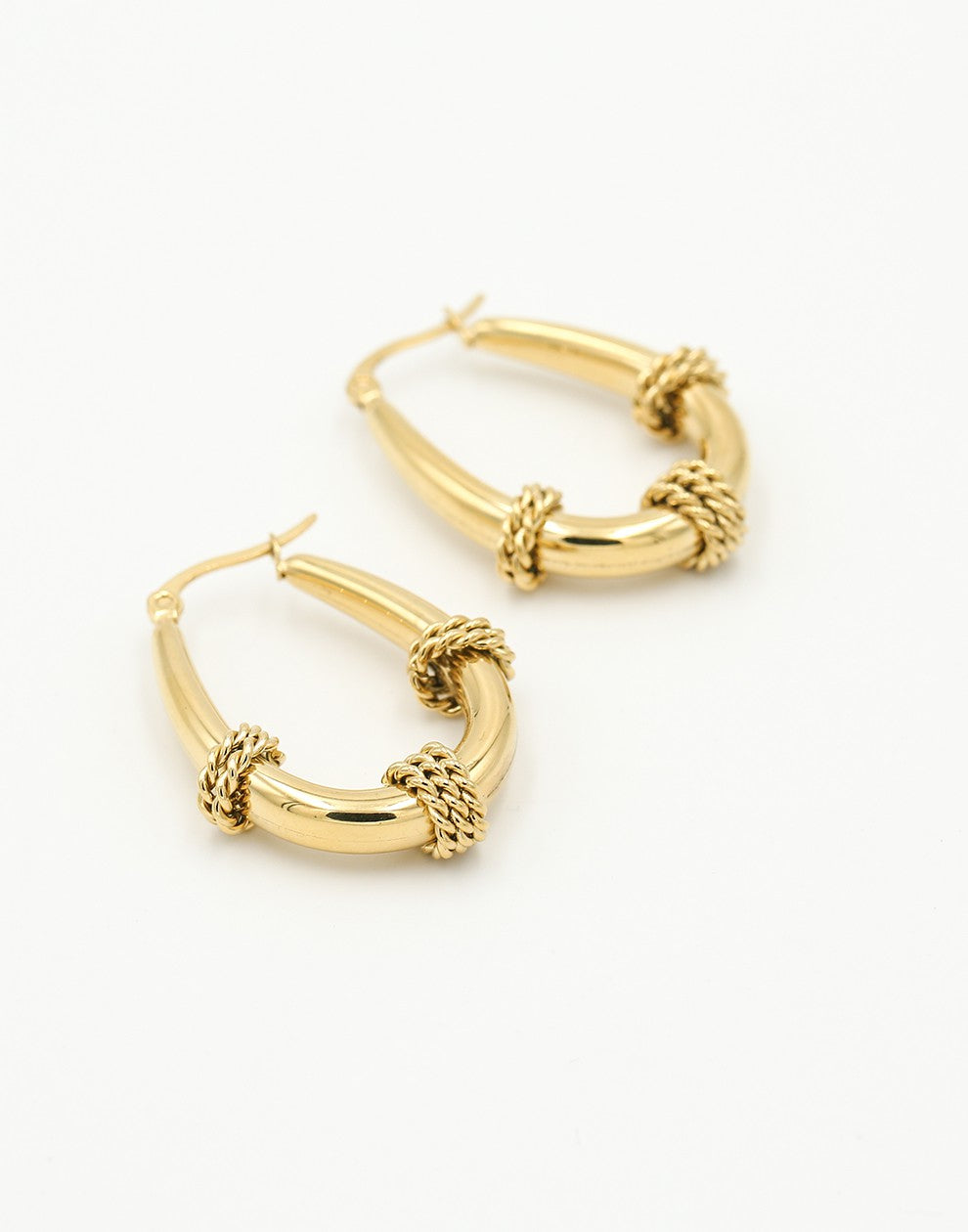 bali hoops chains goudkleurig