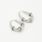 bali hoops chains zilverkleurig