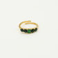 groene vintage ring