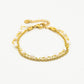 armband dubbel met parels