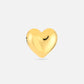 chunky ring hart goudkleurig
