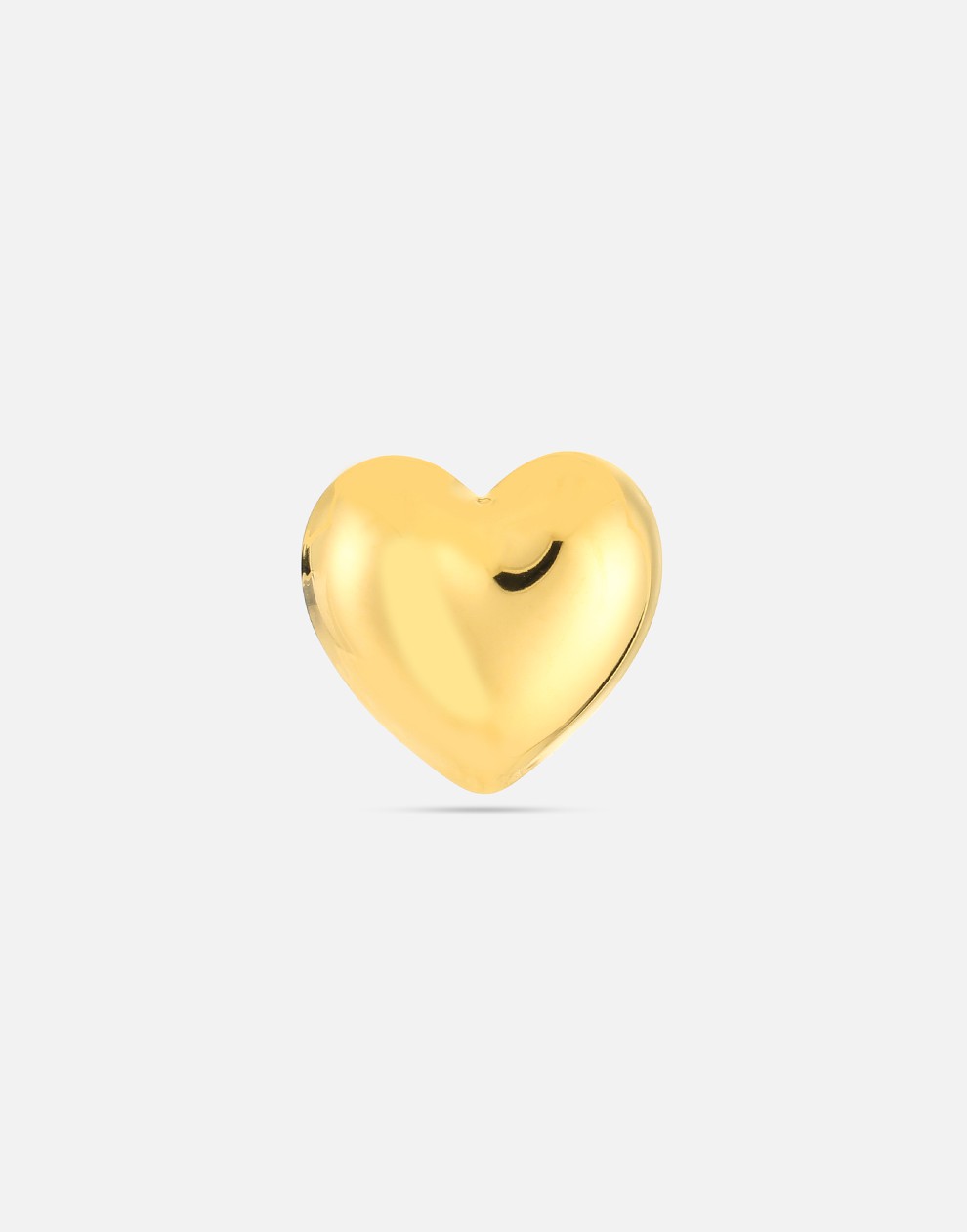 chunky ring hart goudkleurig