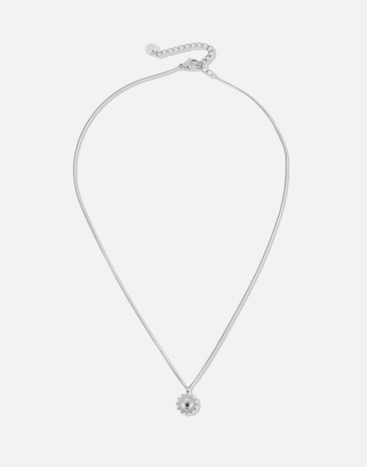 zon ketting zilverkleurig