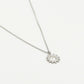 zon ketting zilverkleurig