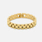 armband horlogeband goudkleurig