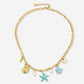 Bedelketting kleurrijke ocean charms